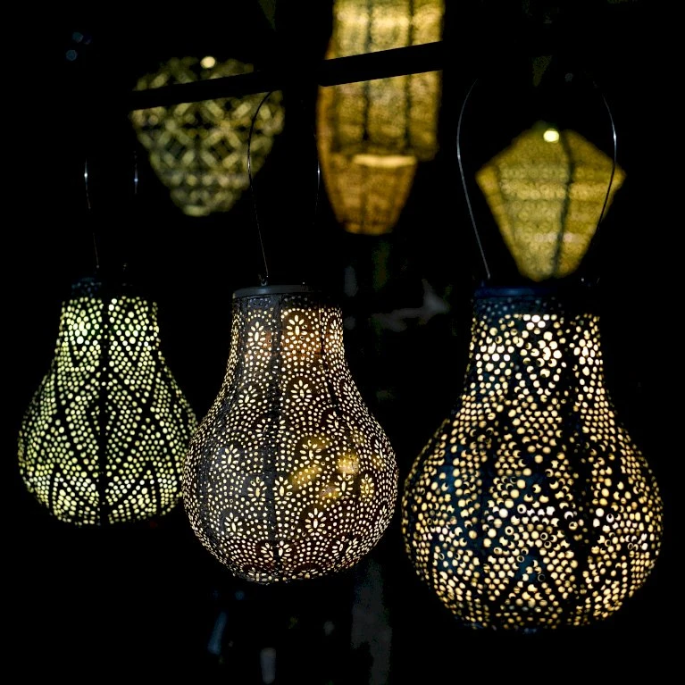 Solcelle Lanterne Fan Taupe Lumiz Solcelle Lanterne Fan Bulb 16 Cm 5 Solcelle Lanterne Fan Taupe Lumiz Solcelle Lanterne Fan Bulb 16 Cm - Billede 5