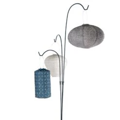 Solcelle Lanterne Sashiko Lys Taupe Lumiz Solcelle Lanterne Sashiko Ballon 30 Cm -Sirius Butik p36345 54431 lumiz solcelle lanterne sashiko 0652