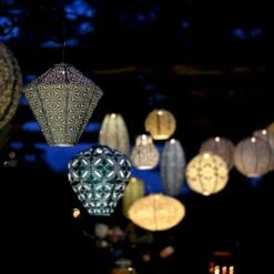 Solcelle Lanterne Mandela Havblå Lumiz Solcelle Lanterne Mandela Ballon 30 Cm -Sirius Butik p36347 54356 lumiz solcelle lanterne mandela 5d00