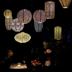 Solcelle Lanterne Ikat Kobber Lumiz Solcelle Lanterne Ikat Rund 30 Cm -Sirius Butik p36354 54303 lumiz solcelle lanterne ikat acad