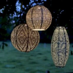 Solcelle Lanterne Ikat Kobber Lumiz Solcelle Lanterne Ikat Rund 30 Cm -Sirius Butik p36354 54306 lumiz solcelle lanterne ikat 01bf