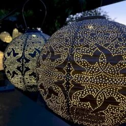 Solcelle Lanterne Marrakesh Taupe Lumiz Solcelle Lanterne Marrakesh Rund 30 Cm -Sirius Butik p36357 54369 lumiz solcelle lanterne marrakesh 29ba