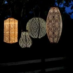 Solcelle Lanterne Ikat Mørkeblå Lumiz Solcelle Lanterne Ikat Rund 30 Cm -Sirius Butik p36366 54322 lumiz solcelle lanterne ikat 76f8