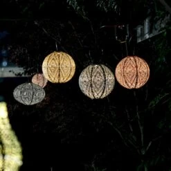 Solcelle Lanterne Ikat Mørkeblå Lumiz Solcelle Lanterne Ikat Rund 30 Cm -Sirius Butik p36366 54323 lumiz solcelle lanterne ikat d6fc