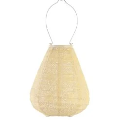 Solcelle Lanterne Charme Gul Lumiz Solcelle Lanterne Charme Tulip 20 Cm