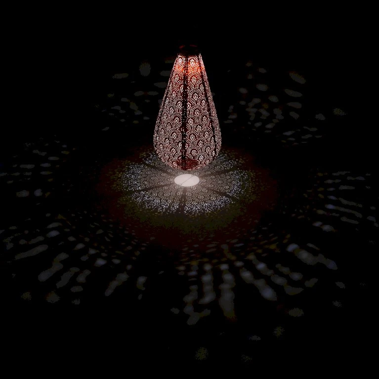 Solcelle Lanterne Fan Orange Lumiz Solcelle Lanterne Fan Drop 28 Cm 2 Solcelle Lanterne Fan Orange Lumiz Solcelle Lanterne Fan Drop 28 Cm - Billede 2